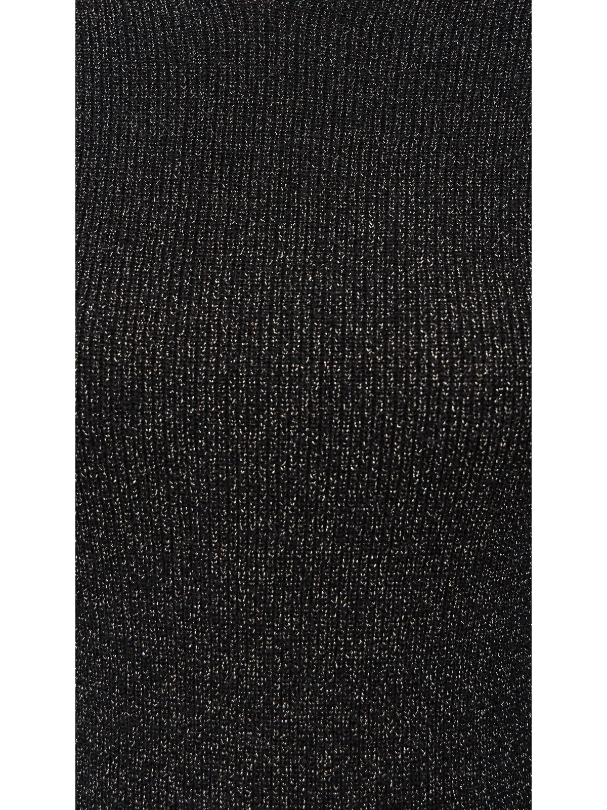 ビンテージ Vince メタリック ハイVネック プルオーバー ブラック メタリック - 画像6