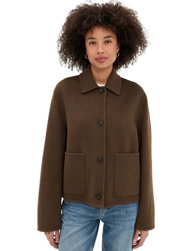 Vince Vince キャッシュウール ショートジャケット ヘーゼルナット XSの商品画像