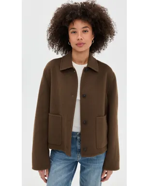 Vince キャッシュウール ショートジャケット ヘーゼルナット XS - サムネイル2