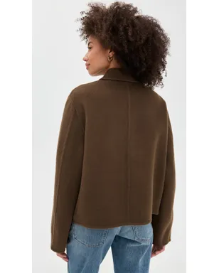 Vince キャッシュウール ショートジャケット ヘーゼルナット XS - サムネイル3