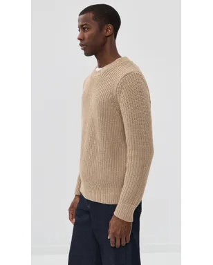 Vince ユーティリティ シェイカー クルーネックセーター ベージュ - サムネイル4