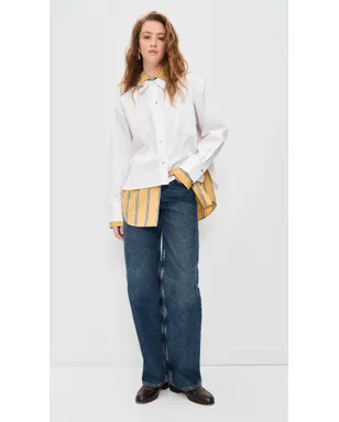 Vince クロップド ロングスリーブ シャツ - サムネイル5