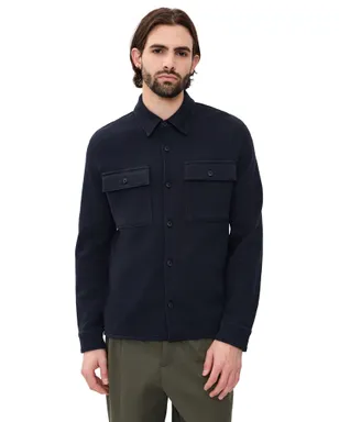 ビンテージ Vince ダブルスラブ シャツジャケット Coastal - サムネイル1