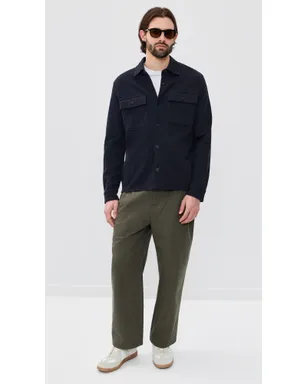 ビンテージ Vince ダブルスラブ シャツジャケット Coastal - サムネイル5