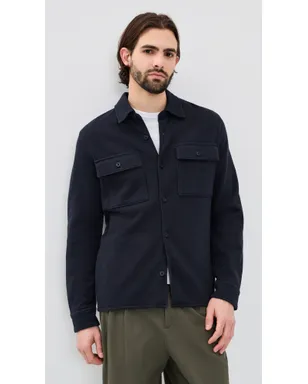ビンテージ Vince ダブルスラブ シャツジャケット Coastal - サムネイル2