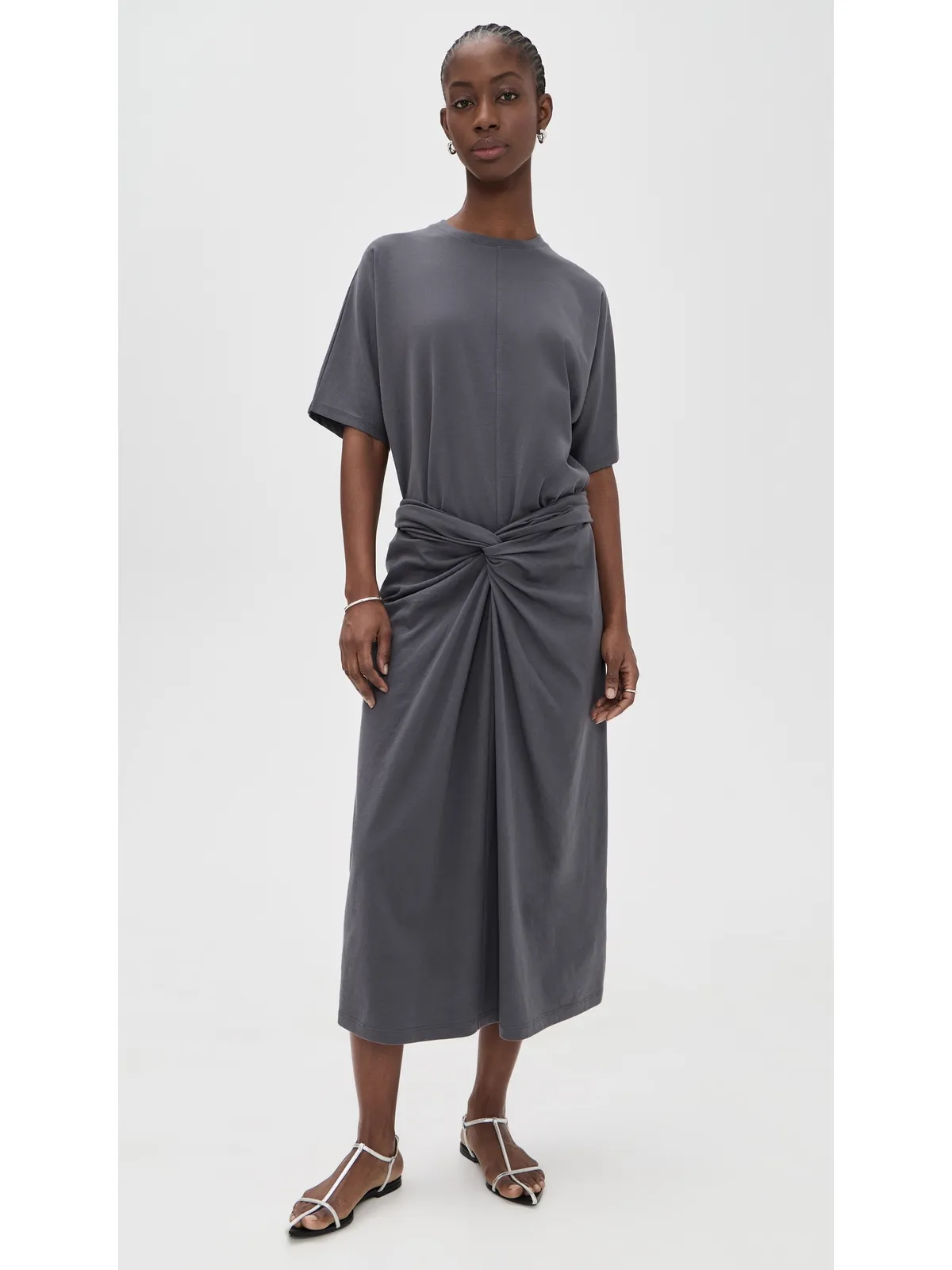 Vince フィックスドラップスカート オセアナ M - 画像5