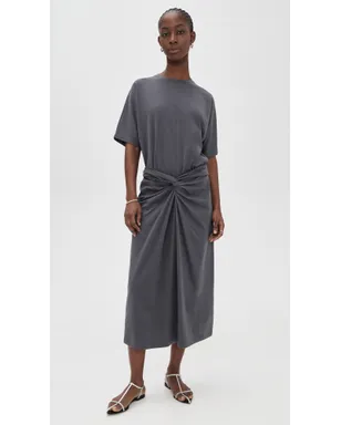 Vince フィックスドラップスカート オセアナ M - サムネイル5