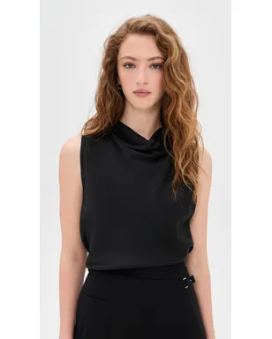 Vince クロップド カウルネック トップ - サムネイル2