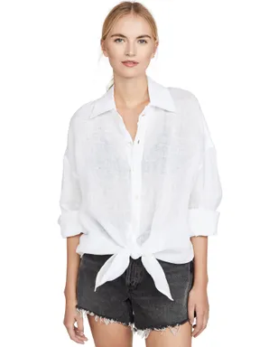 Vitamin A Playa Shirt Dress - サムネイル1