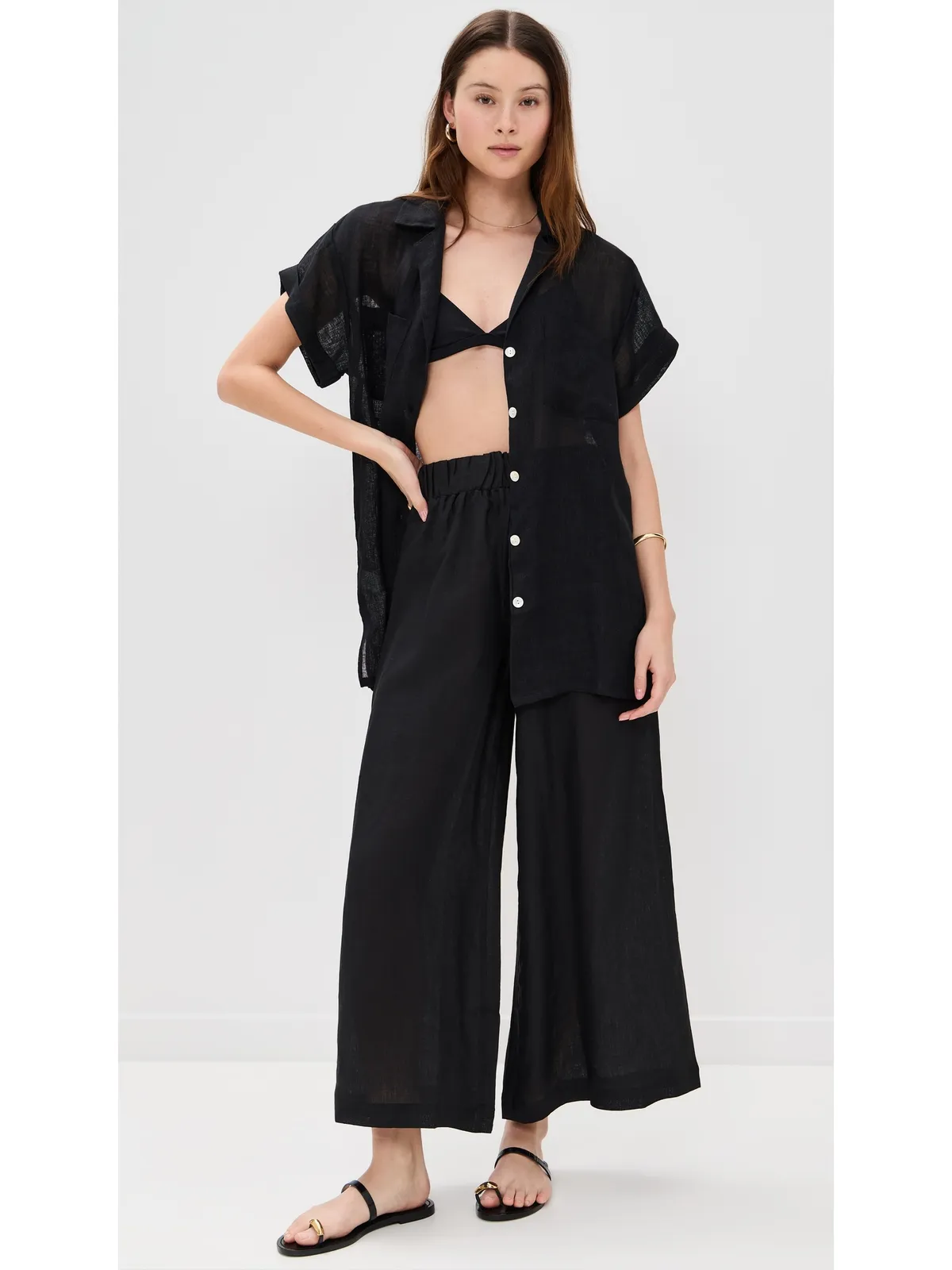 Vitamin A Playa Pocket Blouse - 画像5