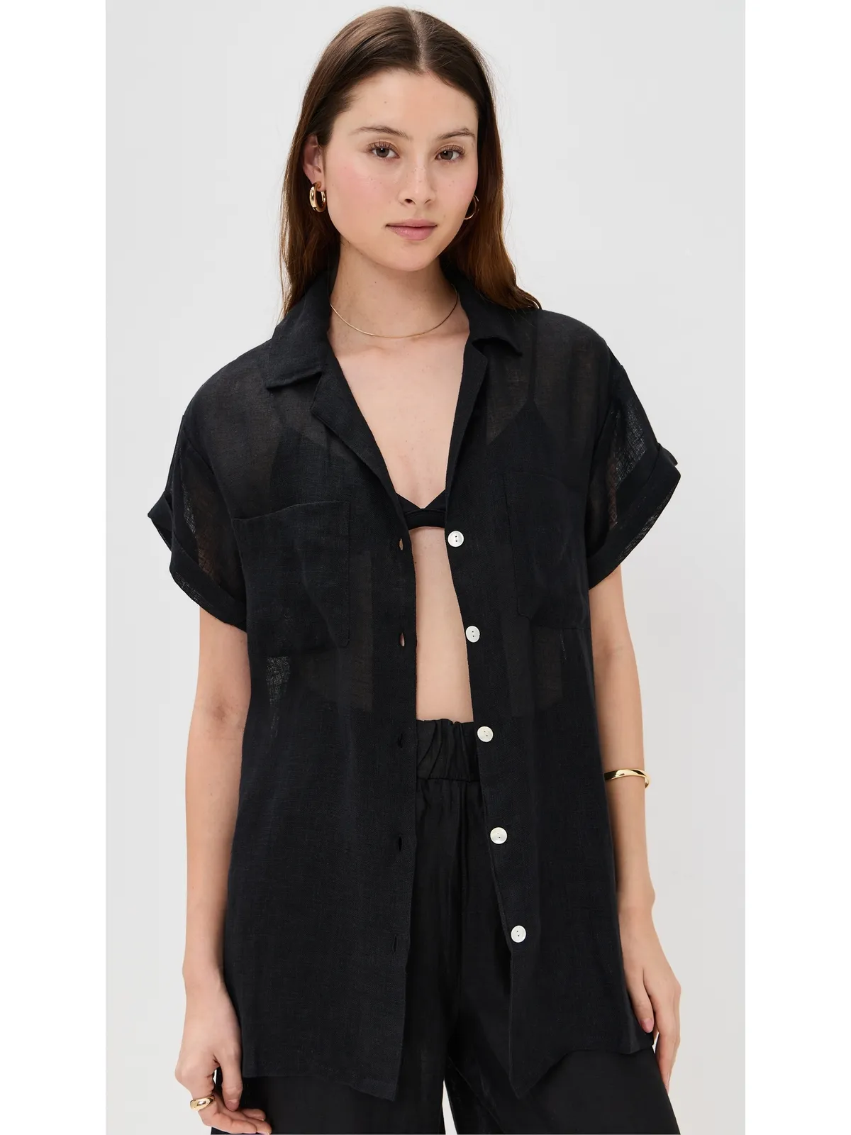 Vitamin A Playa Pocket Blouse - 画像2