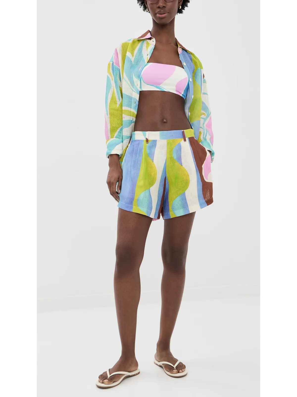Vitamin A Nala Bandeau Coast Colorblock - 画像6