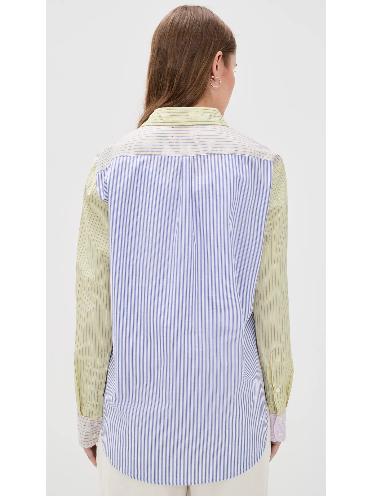 XIRENA Beau Shirt ミックスストライプ - 画像3
