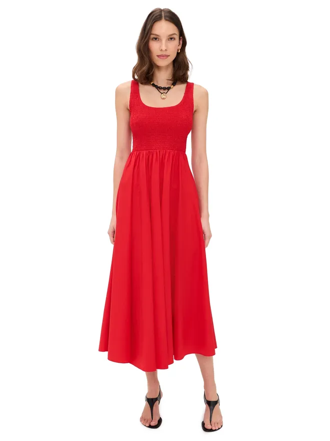 XIRENA XIRENA Florence Dress Red Flash Mの商品画像