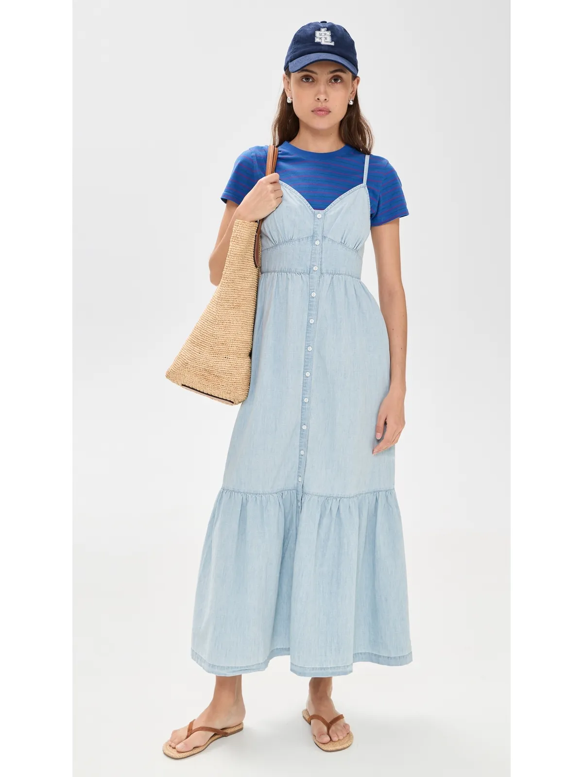 XIRENA Greta Dress Air Blue - 画像5