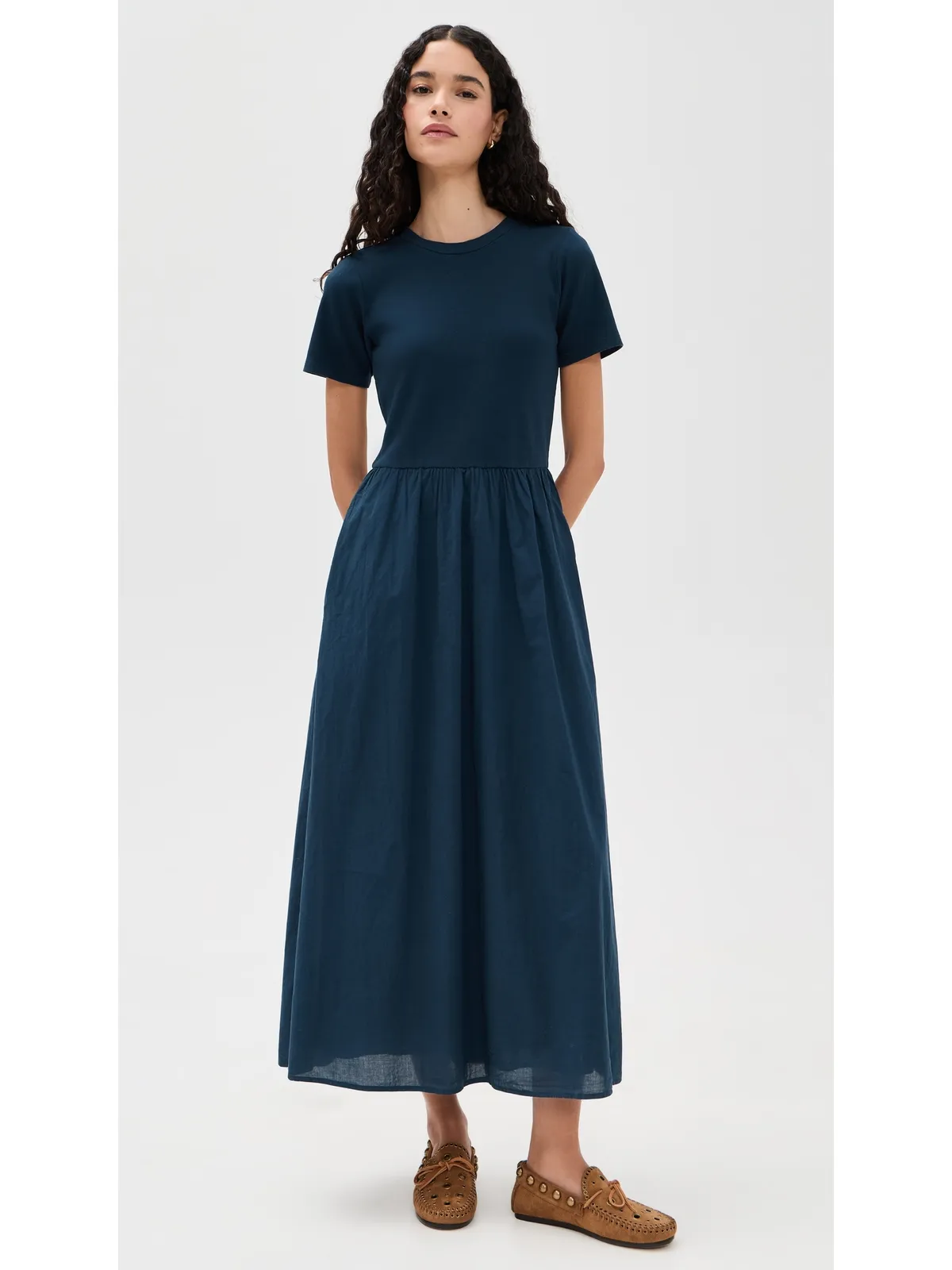 XIRENA Fayth Dress Navy - 画像2