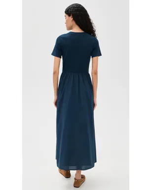 XIRENA Fayth Dress Navy - サムネイル3