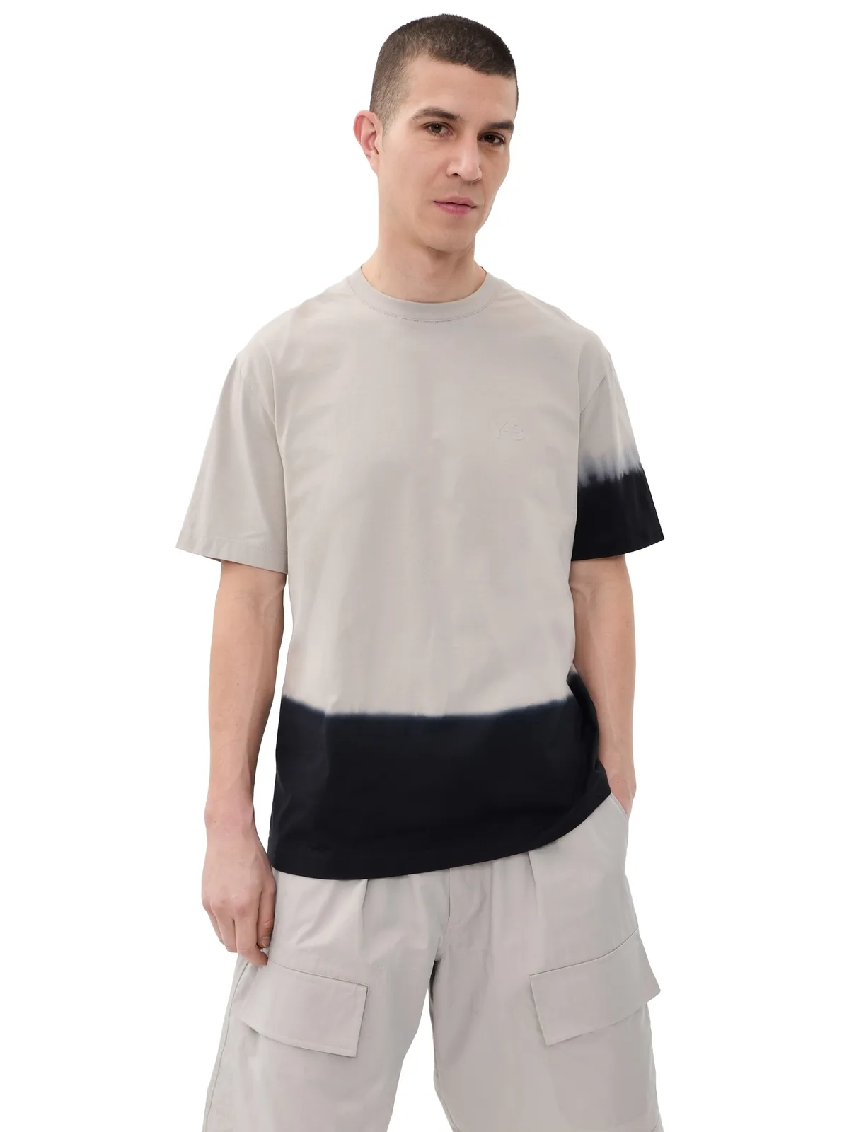 Y-3 Dip Tee ブラウン - 画像1