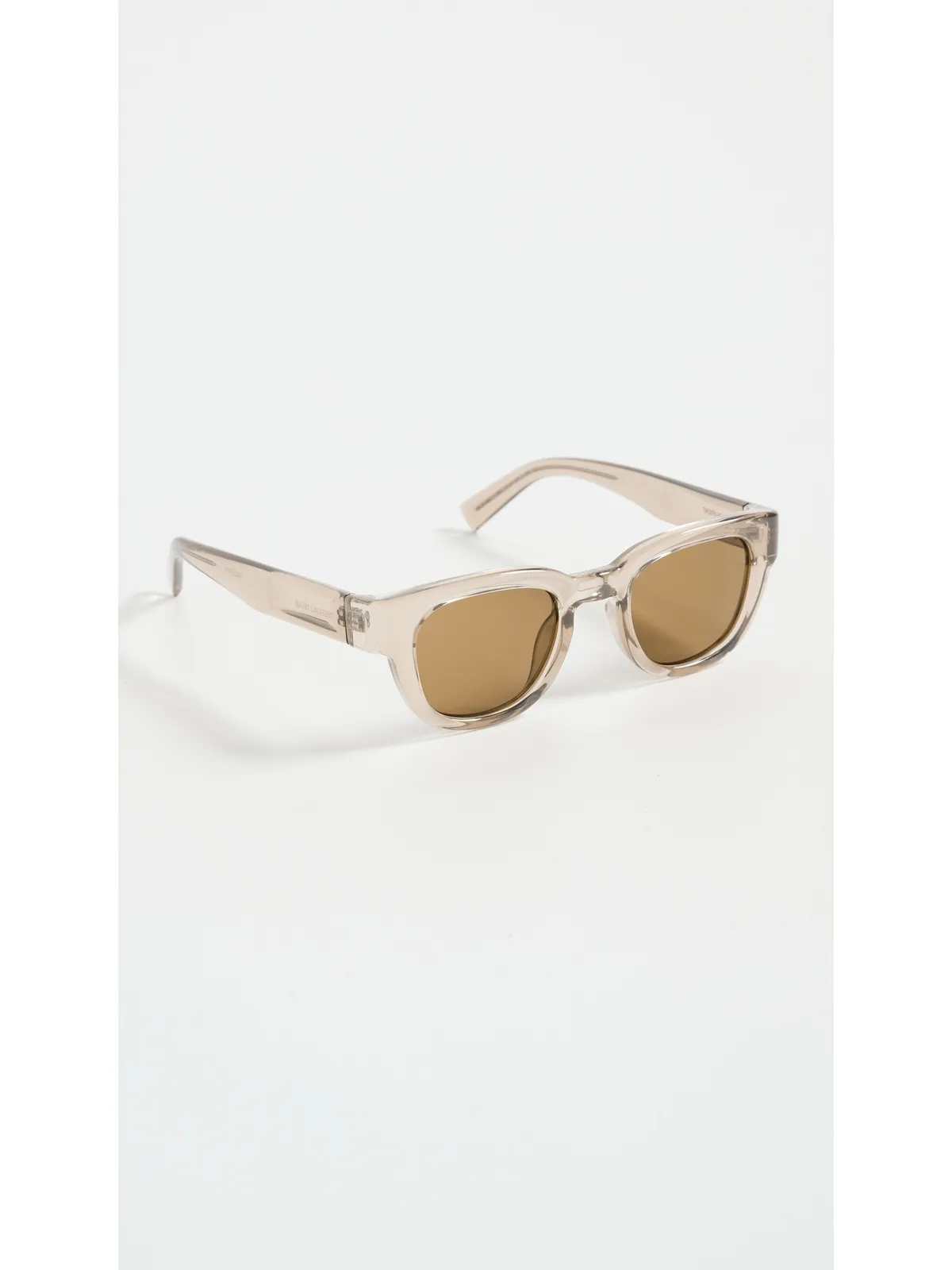 Saint Laurent SL 675 サングラス ベージュ/ベージュ/ブラウン ワンサイズ - 画像5