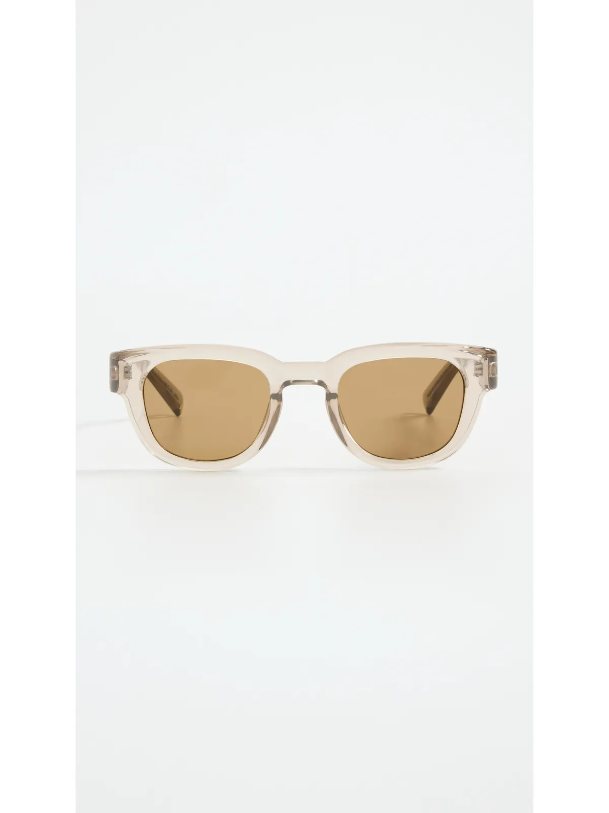 Saint Laurent SL 675 サングラス ベージュ/ベージュ/ブラウン ワンサイズ - 画像2