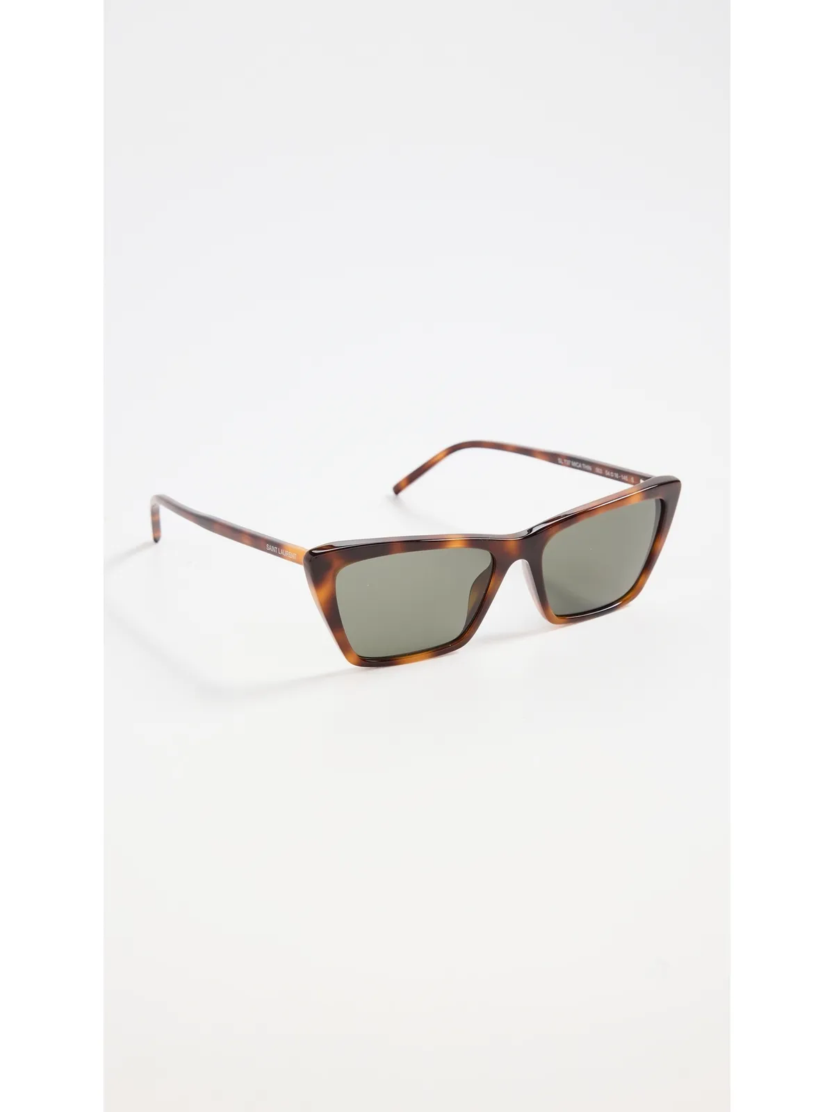 Saint Laurent SL 737 MICA THIN サングラス ハバナ-ハバナ-グレー ワンサイズ - 画像4