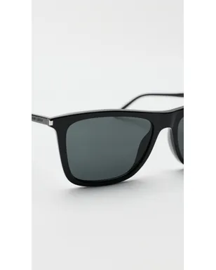 Saint Laurent SL 895 Sunglasses Black-Black-Black - サムネイル5