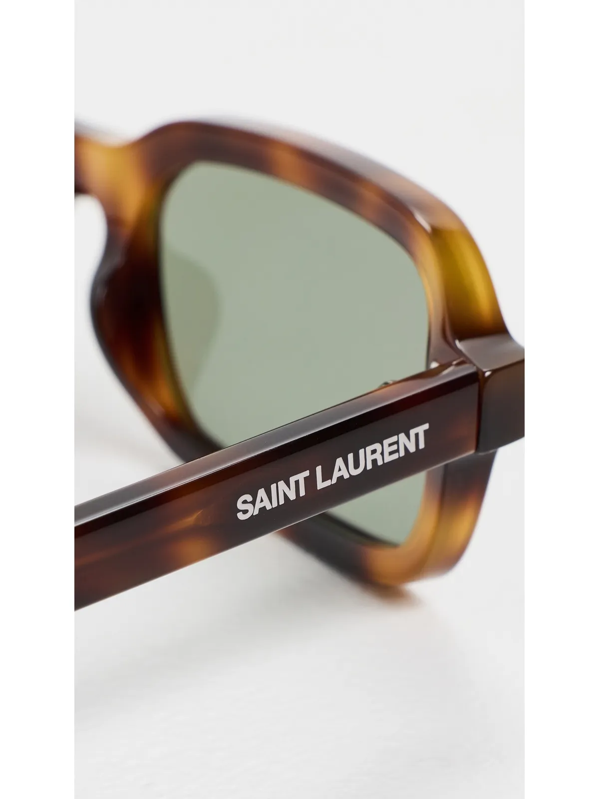 Saint Laurent SL 908 サングラス Havana-Havana-Green ワンサイズ - 画像5