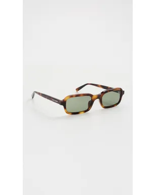 Saint Laurent SL 908 サングラス Havana-Havana-Green ワンサイズ - サムネイル4