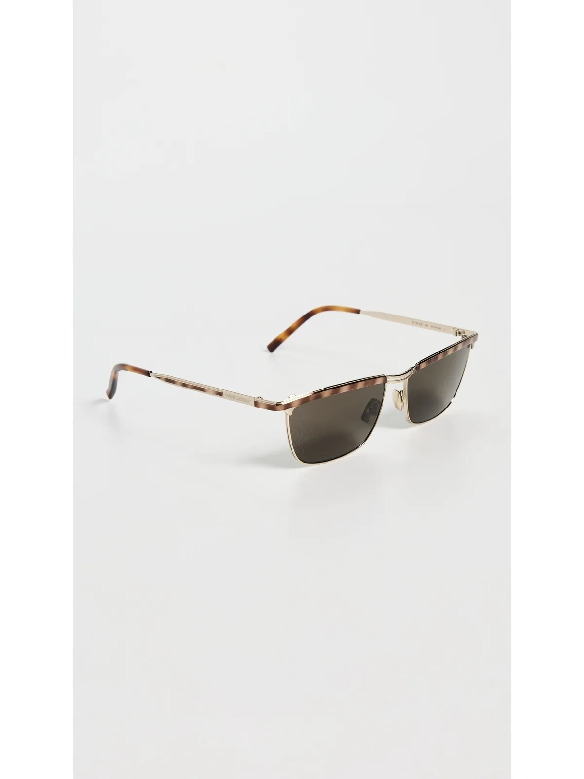 Saint Laurent SL 795 ジョー サングラス ゴールド-ゴールド-グレー ワンサイズ - 画像4