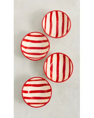 Zafferano ボウル4点セット レッド - サムネイル3