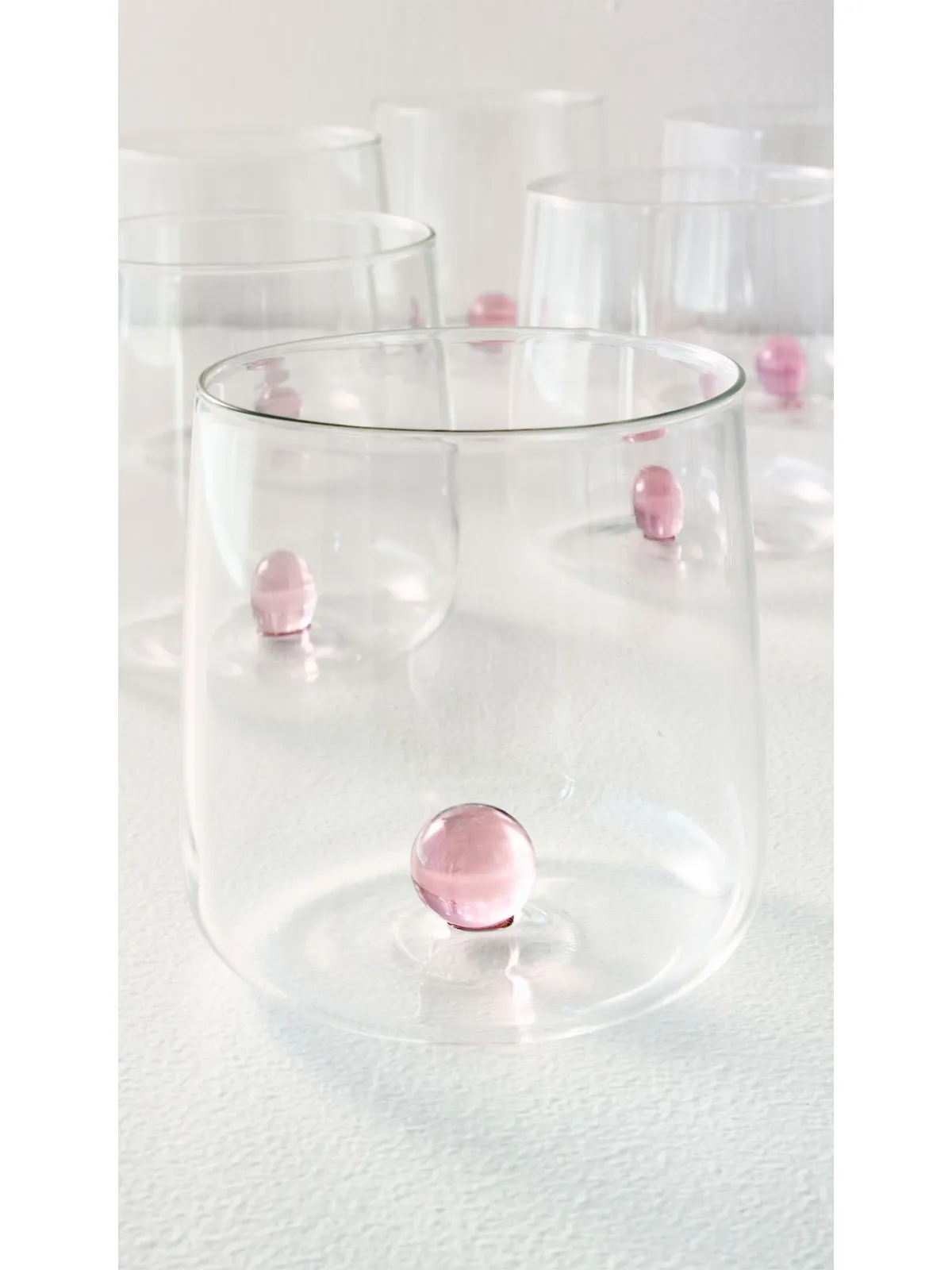 Zafferano ビリア タンブラー セット 6個 ピンク - 画像4