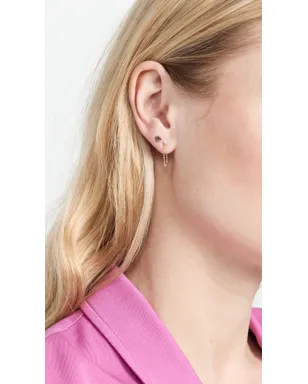 Zoe Chicco シェルスタッドピアス - サムネイル3