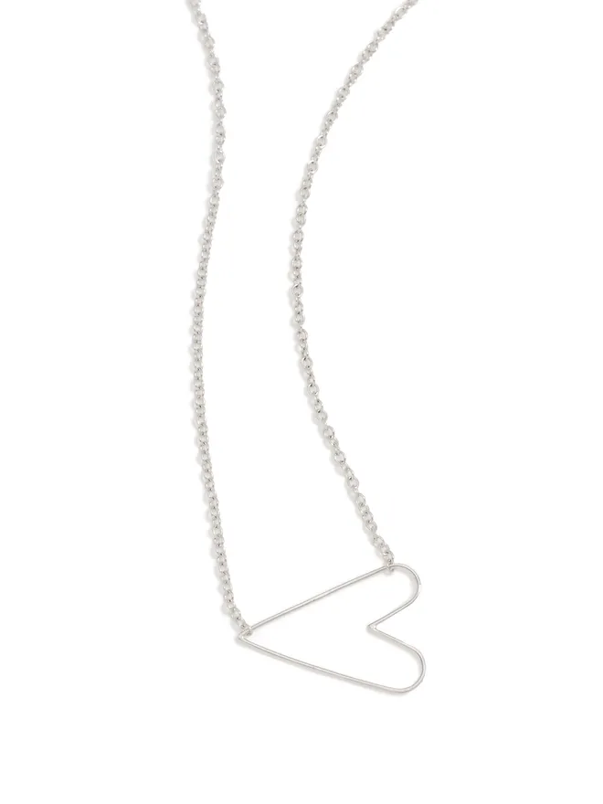 Zoe Chicco Zoe Chicco ティニー アンカード ハート ネックレスの商品画像