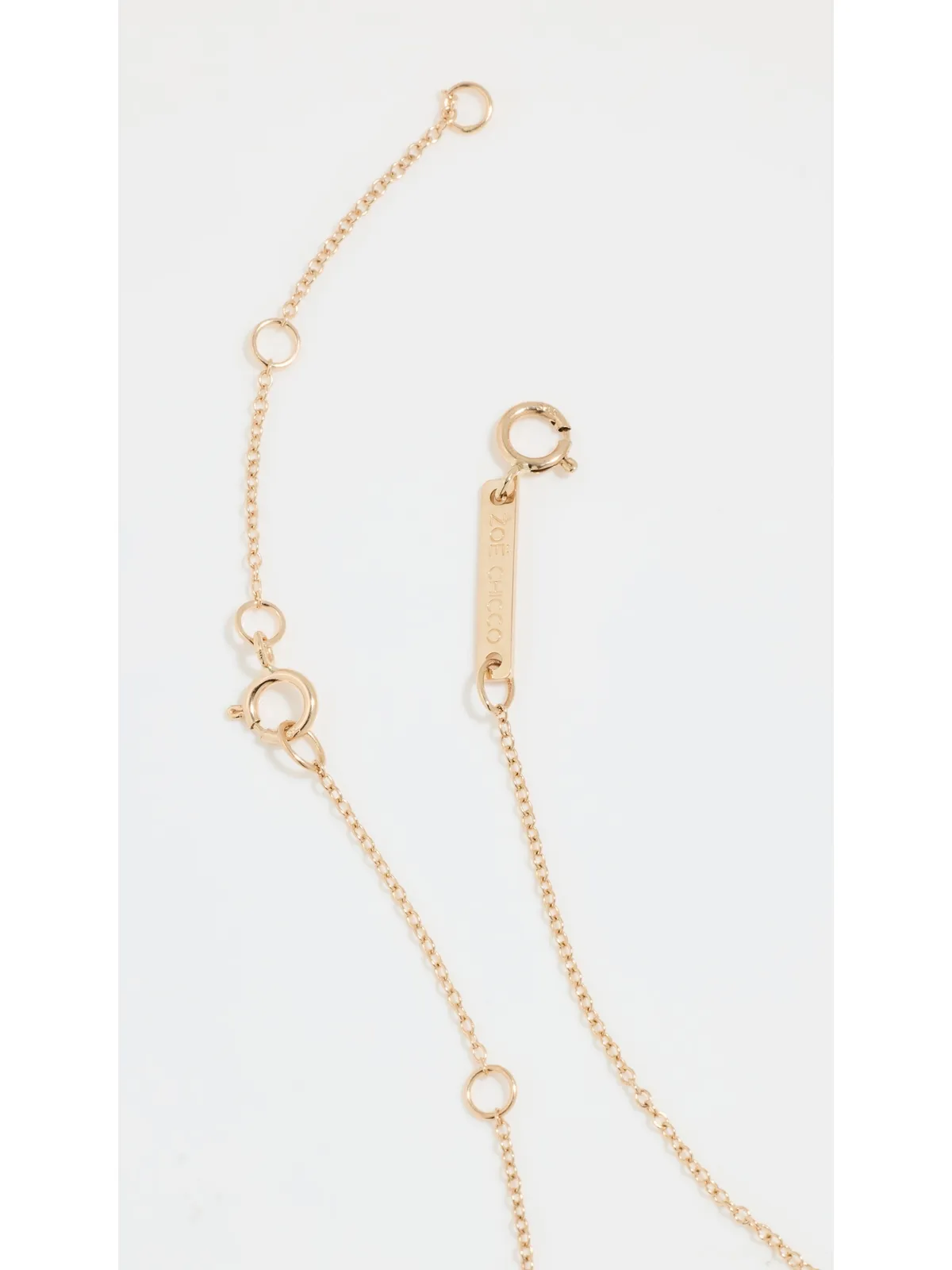 Zoe Chicco 14kゴールド ネックレスエクステンダー - 画像3