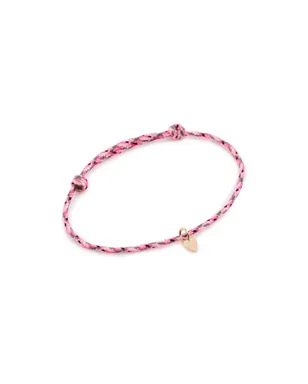 Zoe Chicco 14k ミディ・ビティー・ハート・パラコード ブレスレット - サムネイル1