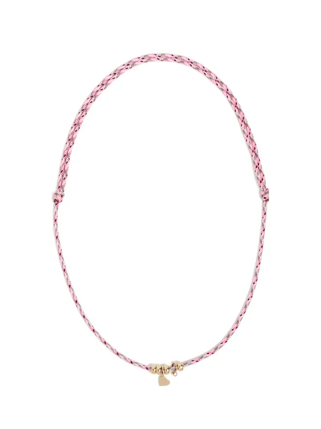Zoe Chicco Zoe Chicco 14k ミディ ハート パラコード ネックレスの商品画像