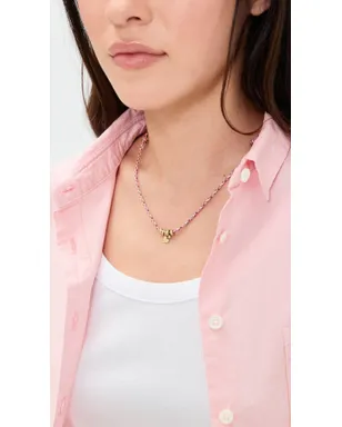 Zoe Chicco 14k ミディ ハート パラコード ネックレス - サムネイル3