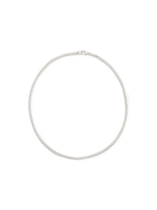 Zoe Chicco Zoe Chicco スターリングシルバー カーブチェーン ネックレスの商品画像