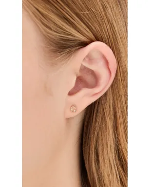 Zoe Chicco 14k Gold テントウムシ ダイヤモンド スタッド ピアス - サムネイル3
