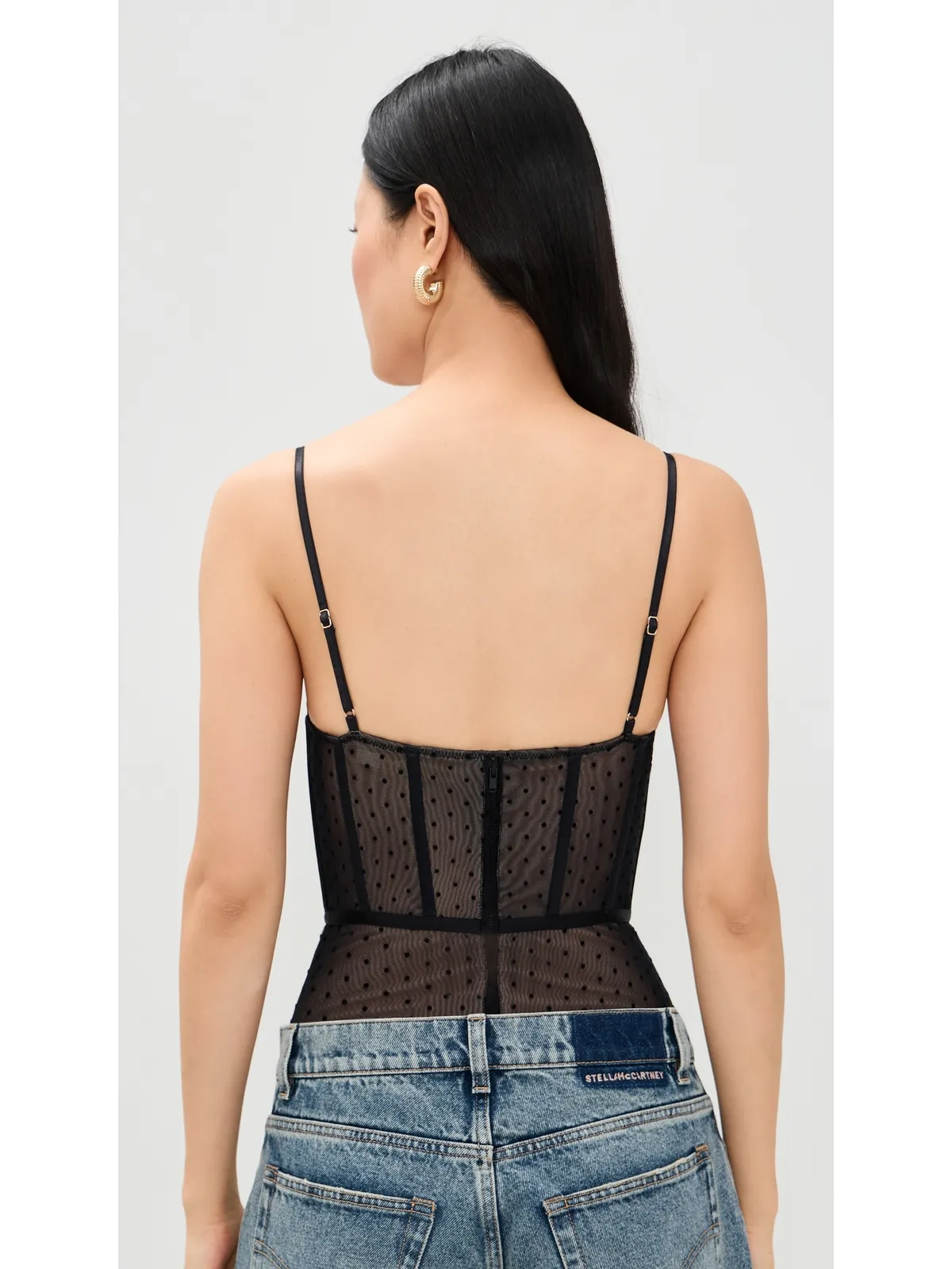 Zimmermann ドット柄 ボディスーツ - 画像3