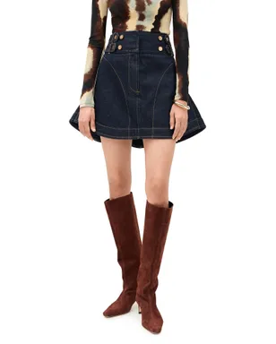 Zimmermann デニム カーゴ ミニスカート - サムネイル1