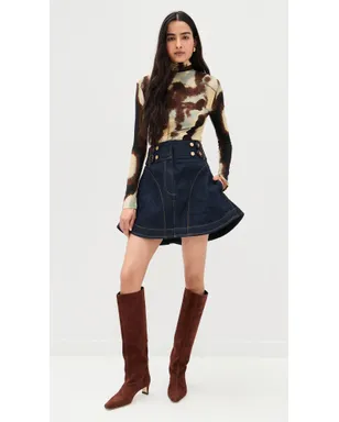 Zimmermann デニム カーゴ ミニスカート - サムネイル5