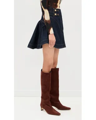 Zimmermann デニム カーゴ ミニスカート - サムネイル4
