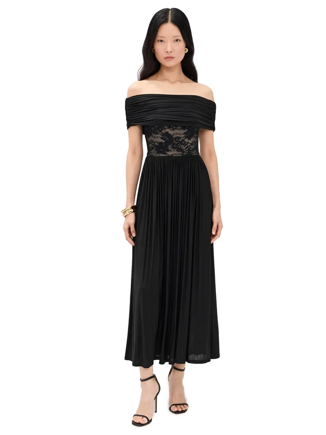 Zimmermann Zimmermann ストレッチレースジャージードレスの商品画像