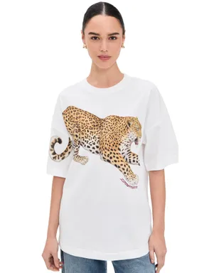 Zimmermann レオパード柄プリントTシャツ - サムネイル1