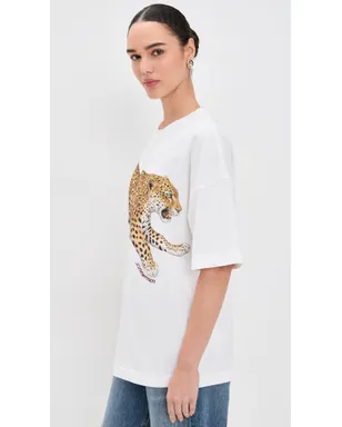 Zimmermann レオパード柄プリントTシャツ - サムネイル4