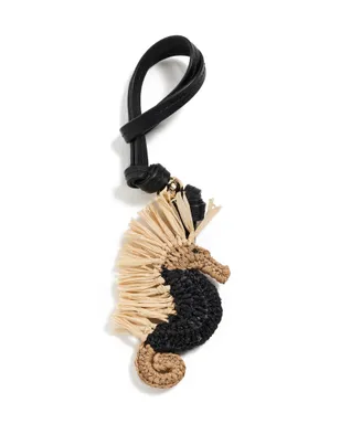 Zimmermann シーホース ラフィア バッグチャーム - サムネイル1
