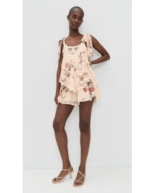 Zimmermann パティエンスショーツ ヴァニラフローラル - サムネイル5