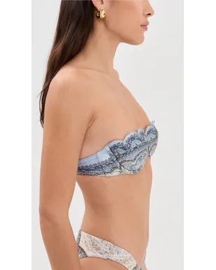 Zimmermann Wanderlust Scallop Balconette ビキニトップ - サムネイル4