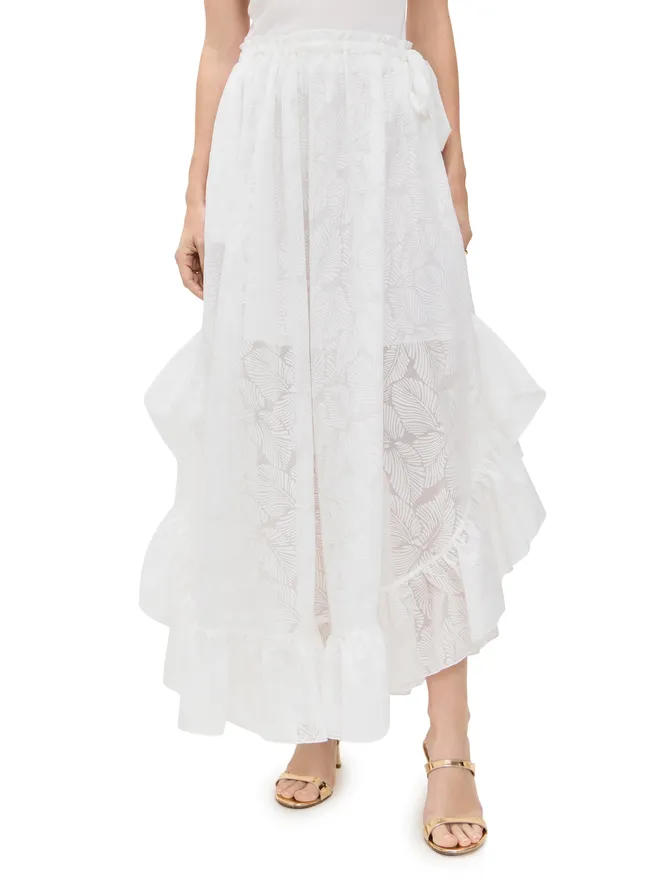 Zimmermann Zimmermann デイライト ラッフルスカートの商品画像